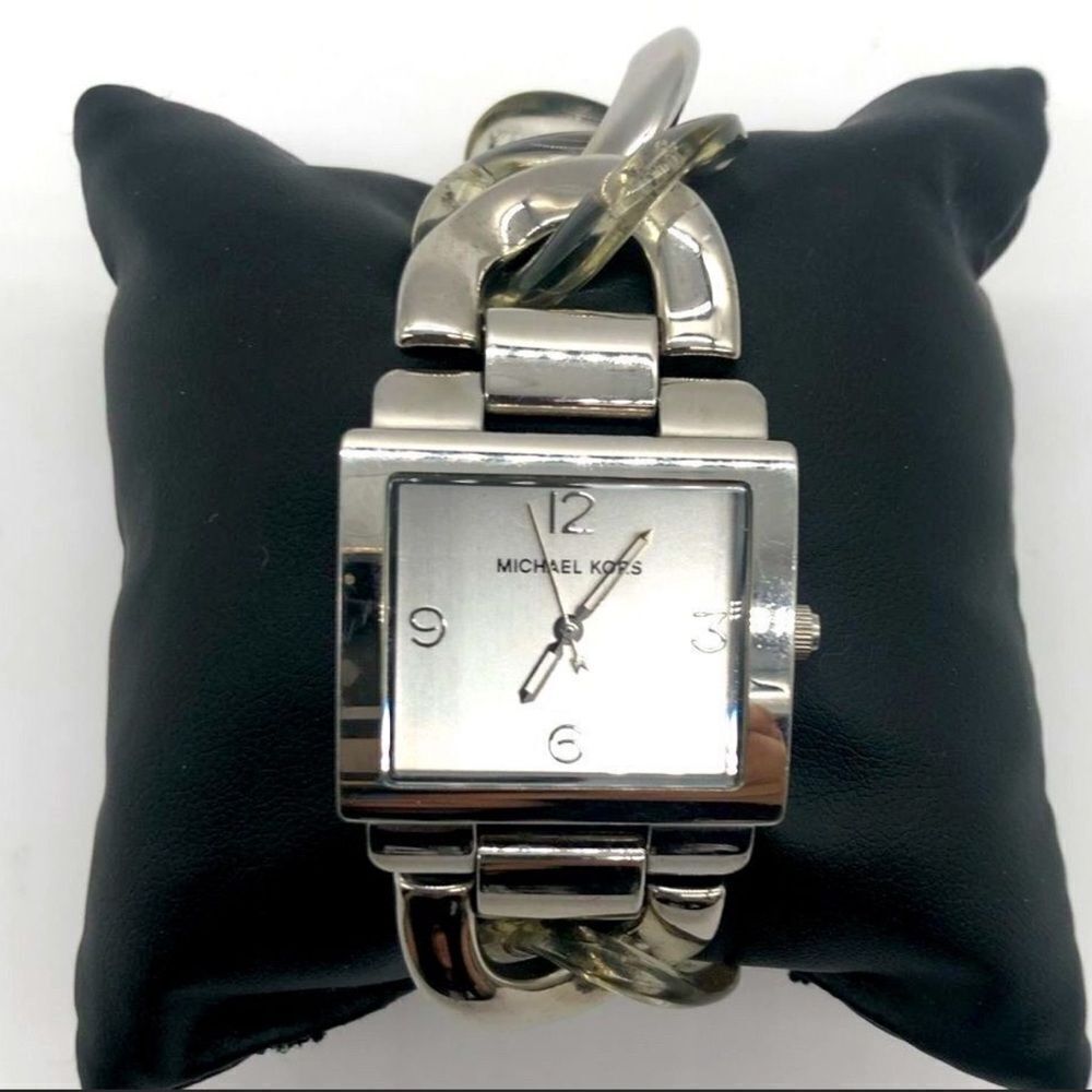 Michael Kors Silver Linked Watch